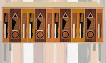 original design sideboard INTARSIA : A.R.2 by Aldo Rossi LAURAMERONI