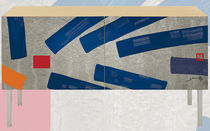 original design sideboard INTARSIA : C.H.1 by Hsiao Chin LAURAMERONI