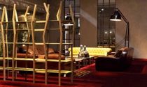 original design wooden bookcase JIL baxter