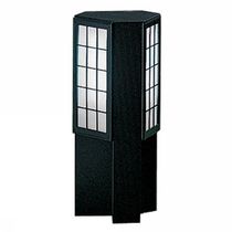 outdoor bollard light for public spaces (fluorescent) MULTIPLA 3732 by Goccia Goccia Illuminazione
