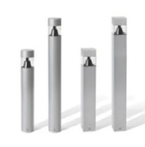 outdoor bollard light for public spaces (fluorescent) POLO  ING. CASTALDI ILLUMINAZIONE