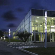 outdoor bollard light for public spaces (LED) BORA by Michel Tortel Schr&eacute;der�Comatelec