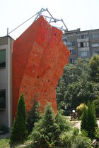 outdoor fixed climbing wall  Walltopia