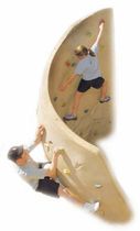outdoor fixed climbing wall for kids BEND BOLDR