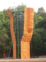 outdoor fixed climbing wall CLIMBING TOWERS Walltopia