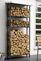 outdoor log storage KAMINHOLZLAGER Garpa