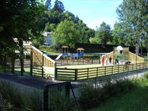 outdoor multisport terrain MULTISPORTS BOIS ACIER Euroludique