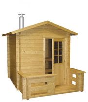 outdoor sauna KIUKKA UNIPOOL