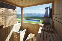 outdoor sauna EXTERIOR LINE Saunas Inbeca, S.L.
