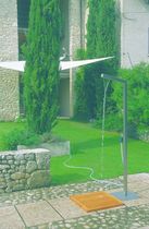 outdoor shower DOCCIA by Adalberto Mestre DIMENSIONE DISEGNO