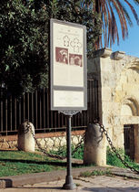 outdoor signage LAYIA by Domenico Neri  NERI