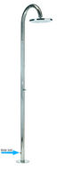 outdoor stainless steel shower  DINAMIC-FLOOR - L00816 BOSSINI
