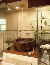 oval copper bath-tub (custom made) JAPANESE Diamond Spas
