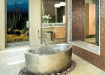 oval stainless steel bath-tub ELLIPTICAL Diamond Spas