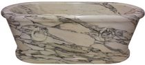 oval stone bath-tub AUGUSTUS : MARBLE LimeStone Gallery