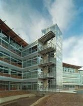 panel curtain wall (metal and glass) TRIFAB&reg; 400 Kawneer
