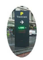 parking sign  CHARVET INDUSTRIE
