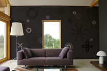 pattern non-woven wallpaper MINI FOSSILE GAF