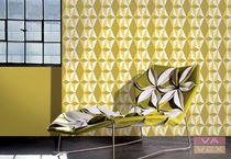 pattern wallpaper LAVMI: CU-BIQUE Vavex 1990