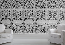 pattern wallpaper MINEHEART CAST IRON LACE WALLPAPER by Young & Battaglia Mineheart