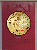 patterned float glass panel (for doors) 40077 G.M.D. Industries, Inc.