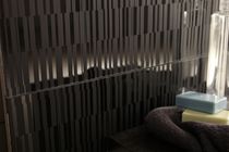 patterned glass panel DECORTILE: ELETTRA COLLECTION (BARCODE) Omnidecor