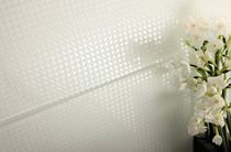 patterned glass panel DECORTILE: ELETTRA COLLECTION (DIAMOND) Omnidecor