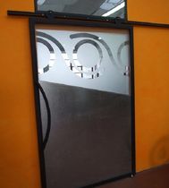 patterned glass sliding door  TUTTOFARE di Andriolo Giordano