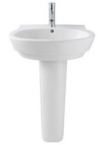 pedestal washbasin ENCORE 600 Twyford Bathrooms 