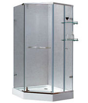 pentagonal swing shower screen AMY SERIES(95842) Suncoo