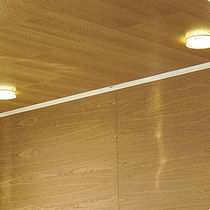 perforated acoustic wooden suspended ceiling tile PISCIS 32 SPIGOTEC - SPIGOACUSTIC - SPIGOLINE