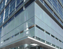 perforated aluminium solar shading  CR Laurence 