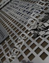 perforated sheet metal panel (square holes) K - 07 Kasso Engineering Limited Co.