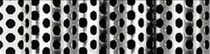 perforated sheet metal panel (round holes)  RIGIDAL SYSTEMS