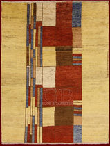 persian motif rug in wool (Gabbeh, handmade) PERSIAN GABBEH bersanetti giovanni