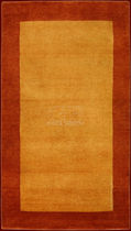 persian motif rug in wool (Gabbeh, handmade) INDO GABBEH bersanetti giovanni