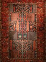persian motif rug in wool (handmade) GARDEN Torana Carpets