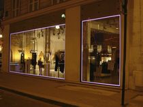 phosphorescent beacon light strip for display cases VITRINES NANOLIGHT
