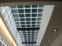 photovoltaic module for flat roofs WALK ON FLUSHGLAZE WITH PV CELLS GLAZING VISION