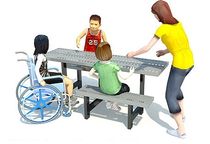 picnic table for public spaces RP319 Record RSS