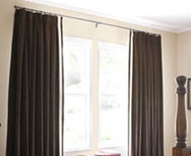 pinch pleat plain curtain  Avenue home
