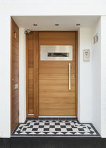 pivot door with offset axis FERRARA Urban Front Ltd