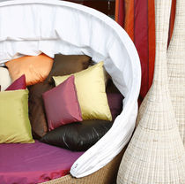 plain silk fabric MODERN FIORETE