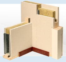 plasterboard rigid acoustic fire-retardant insulation panel (for walls) IW90 Faay Wall and Ceiling Systems 