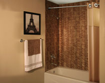 plastic decorative laminate for wet rooms MIRROR FLEX Advance Technology Inc.