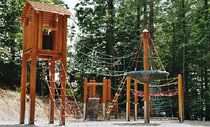 playground climber with trampoline  Divers cit&eacute;