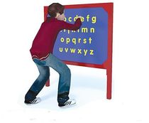 playground display panel ALPHABET Record RSS