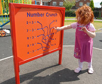 playground display panel NUMBER CRUNCH Record RSS