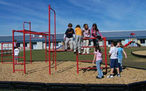 playground safety surfacing (engineered wood fiber)  BYO Playground, Inc.