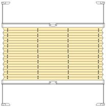 pleated blind VS 2 Servis Climax a.s.